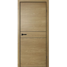 Дверь межкомнатная Сибирь Профиль Нео N03 Дуб европейский, глухое полотно, кромка